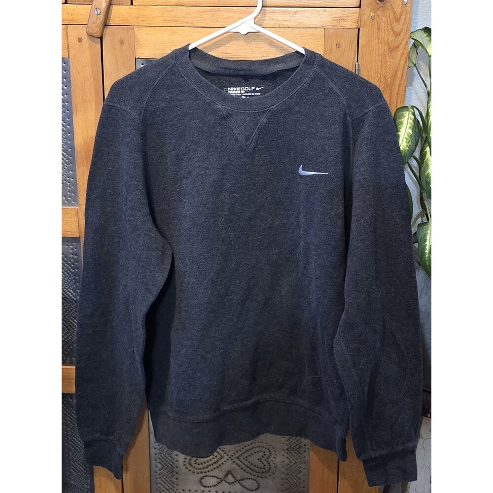 Nike Golf Women's Dark Gray Sweatshirt Size M Pullover